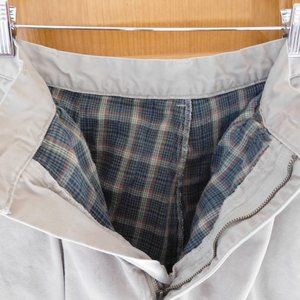 Women’s Lands End flannel lined chino pants